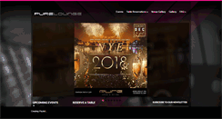 Desktop Screenshot of dcpurelounge.com